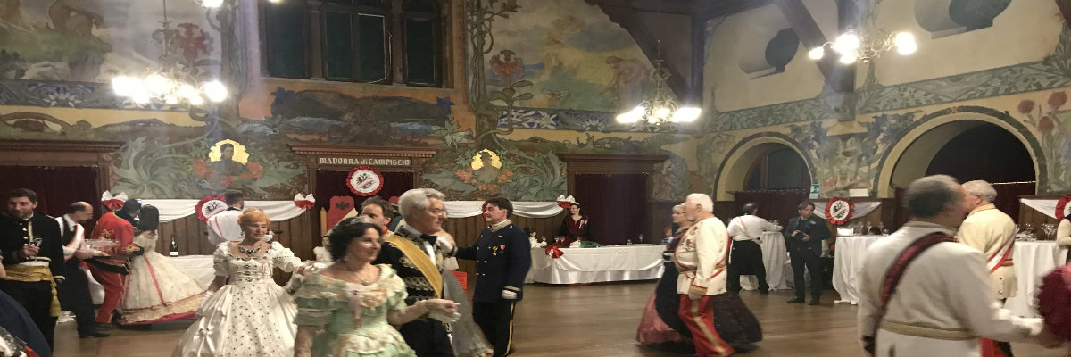 Anffas Trentino presente al Gran Ballo dell'Imperatrice insieme a Cristina Chiabotto