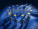 immagine di girotondo con simboli UE