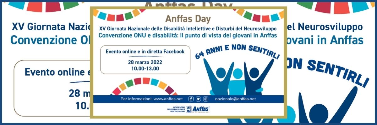«Buon Compleanno Anffas!» - XV Giornata Nazionale delle Disabilità Intellettive e del Neurosviluppo