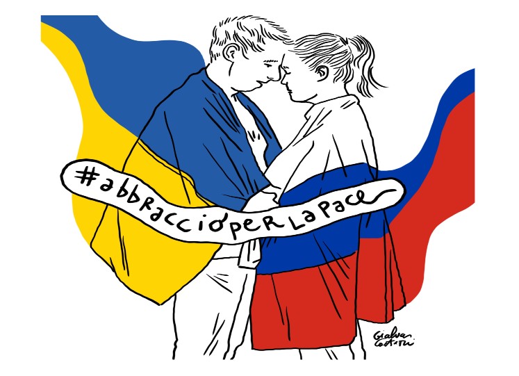 #abbraccioperlapace: la società civile si mobilita per il dialogo tra comunità ucraine e russe