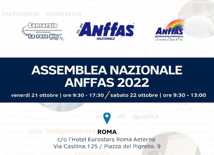 Assemblea Anffas Nazionale 2022: inizia il countdown!