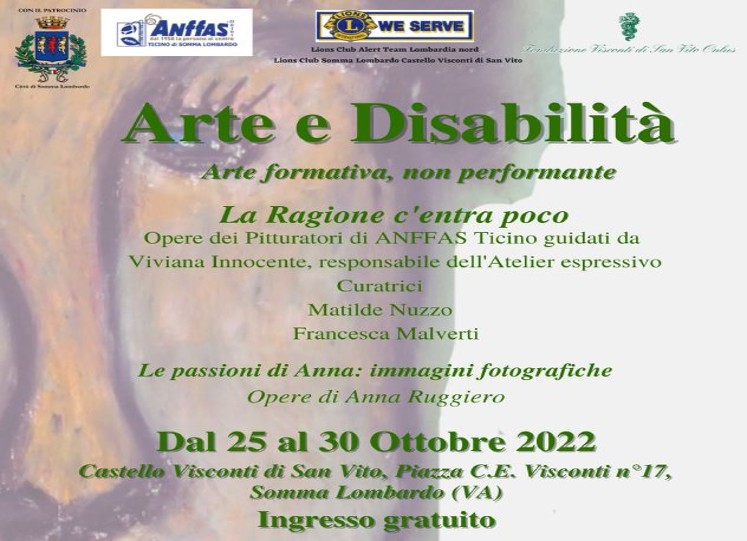 Al Castello Visconti di Somma l’arte incontra la disabilità