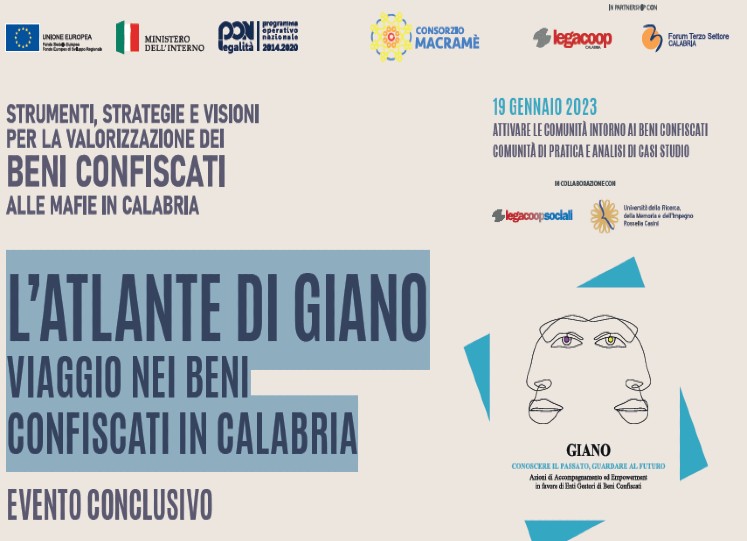 L’Atlante di Giano, viaggio nei beni confiscati in Calabria - evento conclusivo