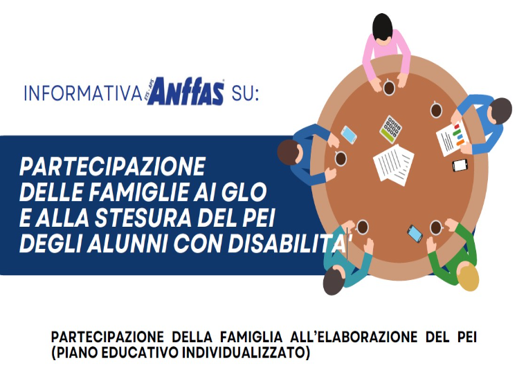 Partecipazione delle famiglie ai GLO e alla stesura del PEI degli alunni con disabilità