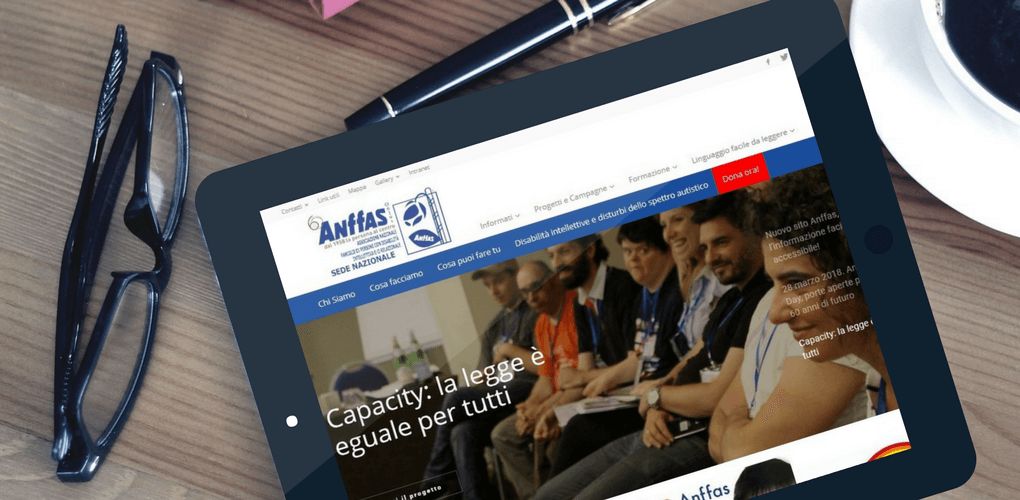 Attivo il nuovo sito Anffas!