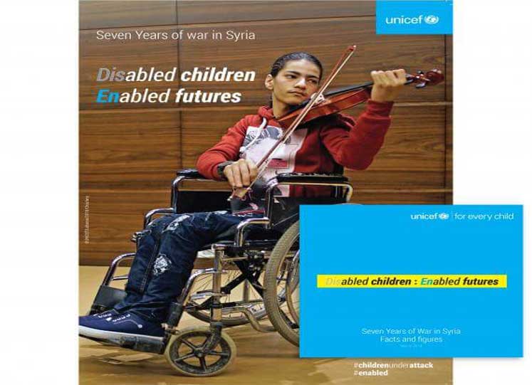 7 anni di guerra in Siria e i bambini con disabilità sono i più a rischio