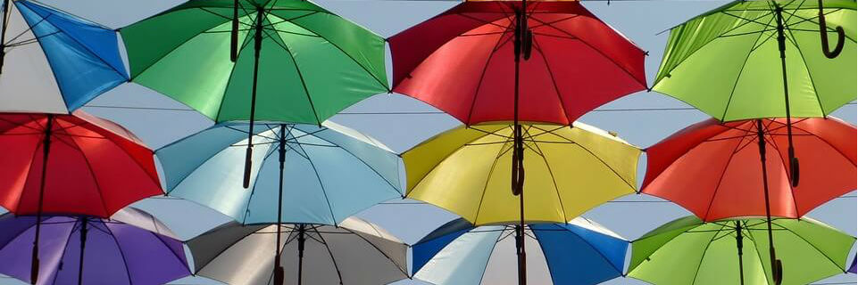 Ombrelli colorati per Anffas Vercelli